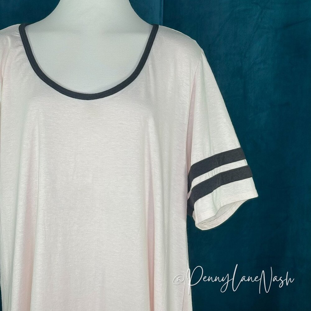 Lularoe Perfect T Tunic Top 3XL Pink - Picture 3 of 11
